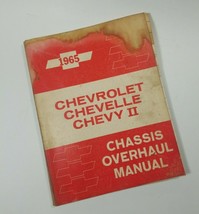 1965 Chevrolet Chevelle Chevy Chassis Overhaul Manual Car Repair - $7.92