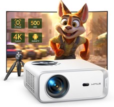 【Electric Focus &amp; Android Tv】Projector 4K With Wifi And Bluetooth, Wimiu... - $233.99