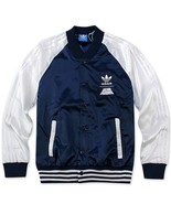 Adidas Original Star Wars Stromtrooper Hoodie Jedi Varsity Jacket Coat V... - $139.99