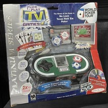 World Poker Tour Plug And Play TV Video Game By Jakks Pacific Brand New Mature - £19.21 GBP