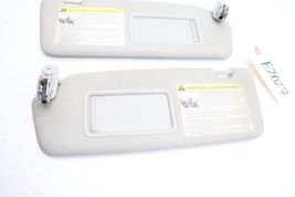 06-13 AUDI A3 8P HATCHBACK LEFT DRIVER & RIGHT PASSENGER SUN VISORS PAIR E2027 image 2