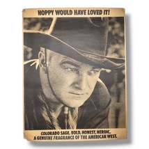 Original Rare Hopalong Cassidy William Boyd Poster Advertising Colorado ... - £62.97 GBP