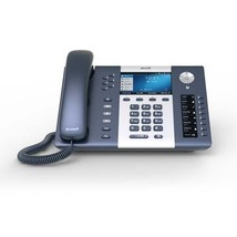 Atcom Rainbow 4 R4 6 Line Sip Vo Ip Ip Color Phone Hd Voice Dual Lcd Lan Wan Po E - £152.66 GBP