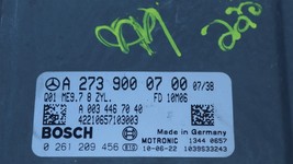 Mercedes M273 Engine Control Module Computer Unit ECU ECM PCM DME A2739000700 image 2