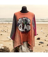 Beach Boys Wild Honey Tour Ladies Upcycled Ruana / Poncho - $69.00