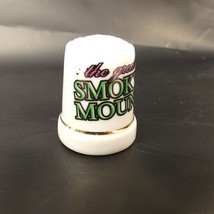 Vintage Thimble Collectible Trinket The Great Smokey Mountains  HKJ#R - $5.00