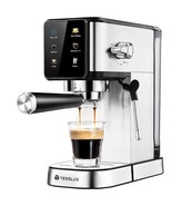 Tesslux Espresso Machine 20 Bar, Dual Boiler Coffee Maker With Touch Con... - $2,300.12 MXN