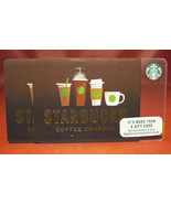 Lot of 3 Starbucks COFFEE COMPANY Brown Cups 2017 Gift Cards New with Tags - $225.74 MXN