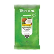 TropiClean Deep Cleaning Wipes for Dogs 1ea/20 ct - £7.05 GBP