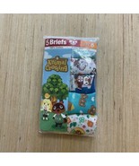 Animal Crossing by Nintendo Boys Size 6 Combed Cotton Package Has 5 Brie... - $13.37 CAD