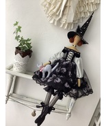 Little Witch Samantha Tilda Doll Soft toy Rag doll Fabric doll Kitchen d... - $95.00