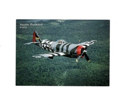 Picture POSTCARD-50th Anniversary P-47 Thunderbolt&#39;s First Flight, Ohio BK37 - £1.58 GBP