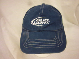 trucker hat baseball cap BUD LIGHT retro cool cloth rare 1980 punk - £31.89 GBP