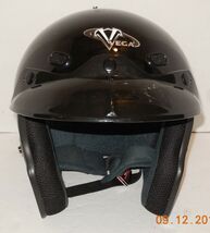 Vega X-680 Motorcycle Helmet Black Sz XL Snell DOT Approved - $69.25