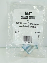 Hubbell Raco 1 in. Insulated Throat EMT Set-Screw Connector ‎2124-8 (9-P... - $22.08