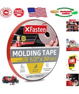 Professional Grade Automotive Tape - 1/2&quot; x 30&#39; for Molding &amp; Trim Insta... - $315.55 MXN