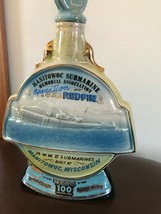 Vintage James. B. Jim Beam Kentucky Bourbon Manitowoc Submarine Memorial Associa - $23.95
