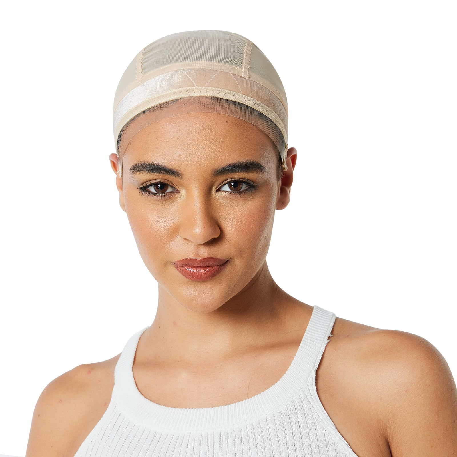 Lace Silicone Wig Grip Cap for Women,Wig Cap with Grip Band Adjustable,Used for
