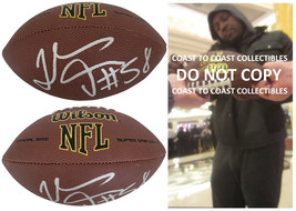 Thomas Davis Signed Football Proof COA Autographed Carolina Panthers Geo... - $128.69
