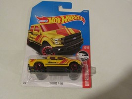 Hot Wheels  2017   15 Ford F-150   #65   Yellow     New  Sealed - £6.68 GBP