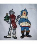 Wizard Of Oz Tin Man And Scare Crow Ornaments - €8,06 EUR