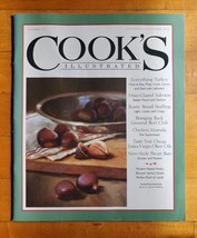 Cook&#39;s Illustrated Magazine #137 Turkey ,Salmon, Chili November &amp; December 2015 - £7.92 GBP