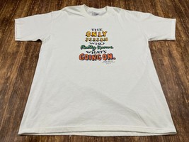 VTG Hallmark Shoebox Greetings Men’s White 50/50 T-Shirt - XL - £7.11 GBP