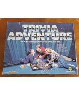 Pressman Vintage 1983 Retro Trivia Adventure Board Game COMPLETE - £30.97 GBP