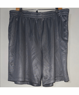 Athletic Works Gray Athletic Shorts Lightweight Mesh - $7.84