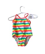 New Ocean Pacific Girls Infant Baby Size 3 6 months 1 Piece Swimsuit Bat... - £7.77 GBP