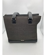 Tumi Women&#39;s Zip Closure Double Handle Leather Tote Bag Purple - $99.99