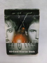 The X Files Collectible Card Game 60 Card Starter Deck - £28.15 GBP