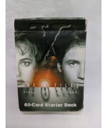 The X Files Collectible Card Game 60 Card Starter Deck - £28.55 GBP