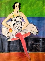 Matisse Handpainted Oil After Ballet Dancer c1927 #Unique Gift Exclusive Wall Art - £146.07 GBP