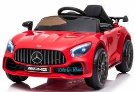 Kids On Wheelz Mercedes Benz Amg Gtr 12v Kids Ride On 1 Seat Red - £237.73 GBP