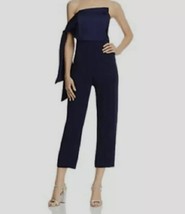 OPT One Pretty Time Blue Sleeveless Off-Shoulder Jumpsuit Romper NEW NWT XS - $1,189.30 MXN