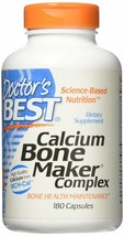 Doctors Best Calcium Bone Maker Complex, 180 Caps - £20.79 GBP