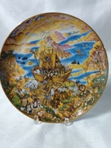 Franklin Mint Heirloom Limited Edition Plate by Bill Bell Noah&#39;s Ark Chr... - £11.18 GBP