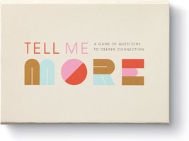 Tell Me More A Conversation Starter Game of Questions to Deepen Connection - £22.17 GBP