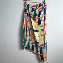 Essentiel Antwerp Jupe Vavocado Skirt 34 Asymmetrical Hem Colorful Strok... - £69.12 GBP