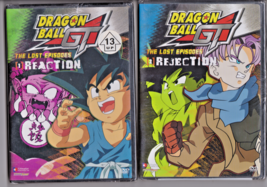 Dragon Ball GT The Lost Episodes Rejection (Vol. 2) - Reaction (Vol. 1) DVDs New - £12.01 GBP