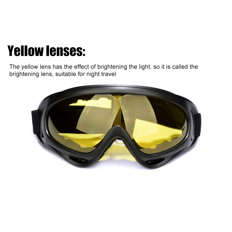 Sporting Hot Sale Motorcycle Goggles Masque Motocross Goggles A GlAes Windproof  - £23.62 GBP