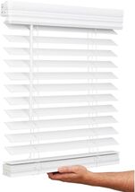 Lotus &amp; Windoware Cordless, 2 Inch Faux Wood Blind, 32" Wide x 72" Long ... - $52.24
