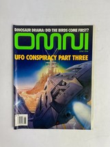 June 1994 Omni Magazine Dinosaur Drama Did The Birds Come First UFO Conspiracy - £13.32 GBP