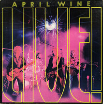 April Wine LIVE 1974 Vinyl LP Superfast Shipping - £19.18 GBP