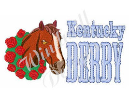 Kentucky Derby Horse  - Machine Embroidery Design - £2.75 GBP