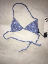 Dolce &amp; Gabbana Baby Girl Swim TOP BLUE 1 PC NEW sz 4 M - $21.83