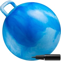 Hopper Ball With Handle For Kids - 20-Inch (50Cm) Jumping Hoppity Bounce Ball Fo - £24.36 GBP