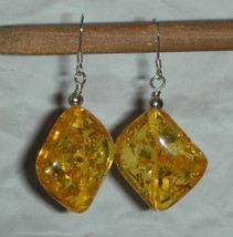  Baltic  Amber  Beads Earrings SOLD - £4.70 GBP