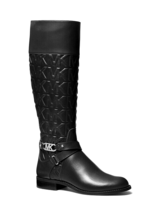 Michael Kors Kincaid MK Signature Leather Knee Boots 9 - £140.08 GBP